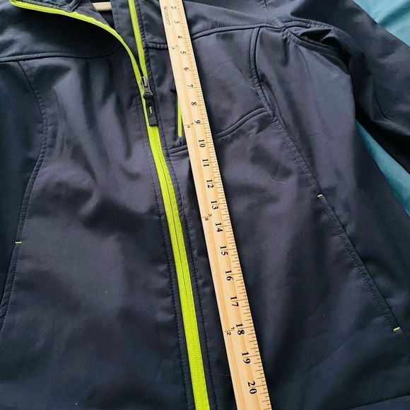 Free Tech Women's Greystone Hooded Long Sleeve Zipper Jacket Size L 12-14 - Picture 7 of 9